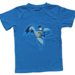 kids light blue Batman tee