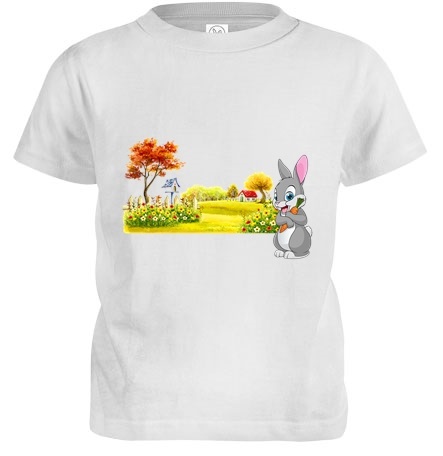 bugs bunney white tee girls