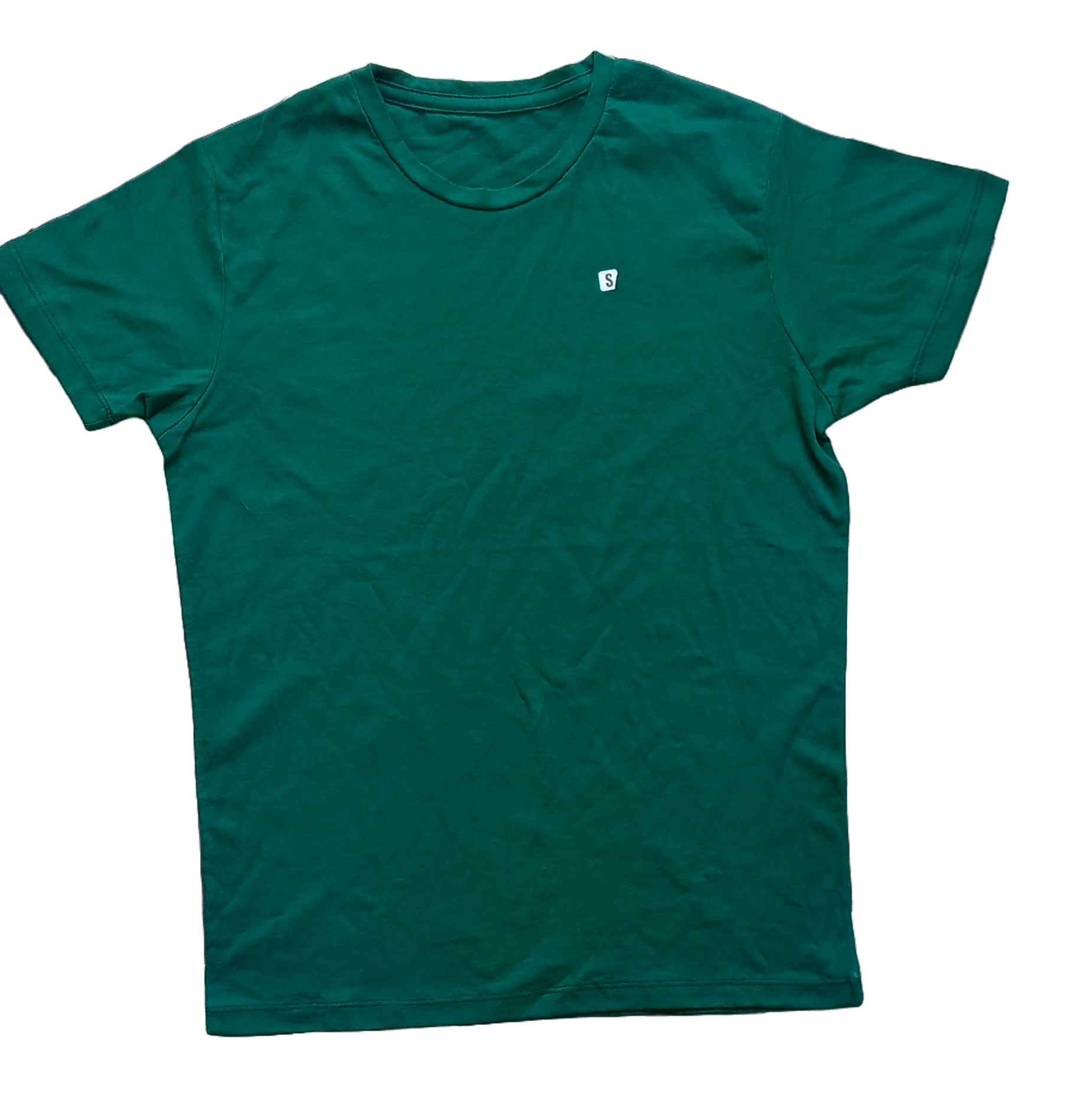 Men Dark Green T-shirt