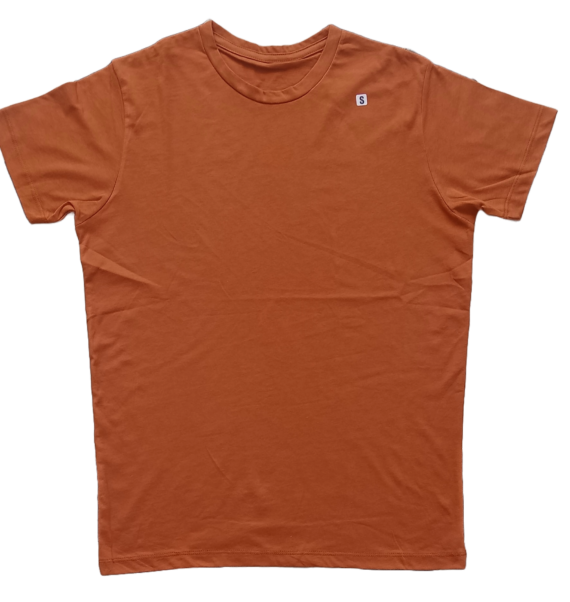 Men Camel Brown T-shirt