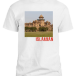 Men white T shirt Islamia College Islamian custom designed with in Peshawar