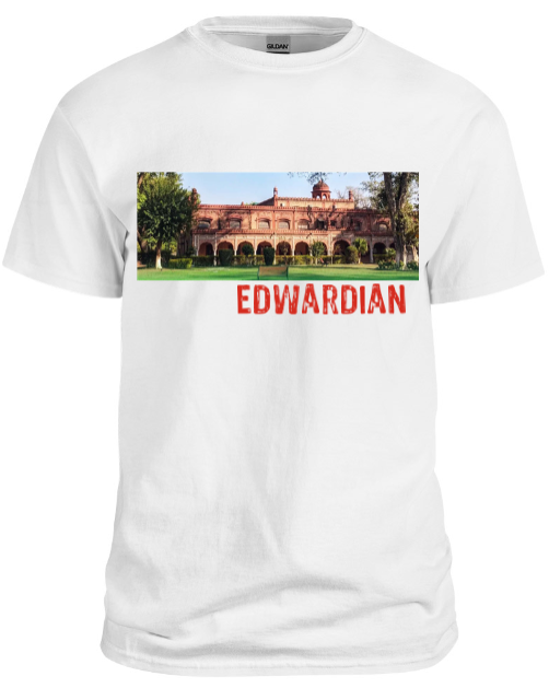 Men white T shirt Edwardian custom designed in Peshawar