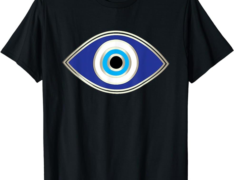 Men evil eye t shirt custom designed Peshawar Pakistan